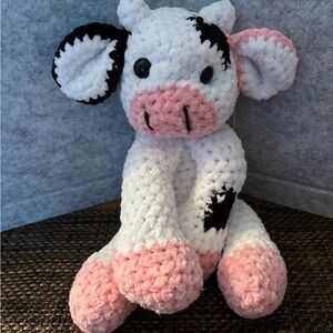 Cute Plush Cow Toy